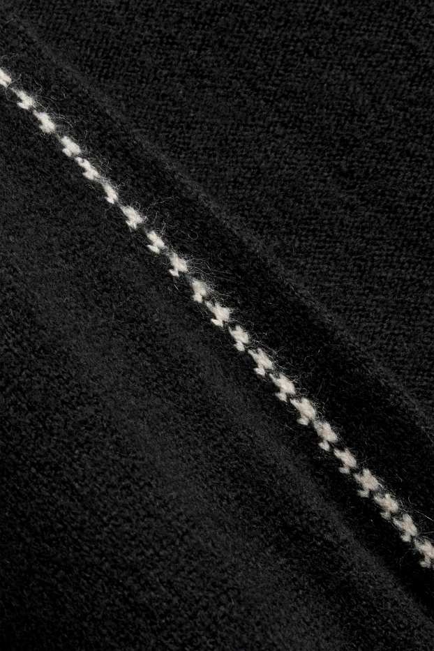 Damen - Strickjacke - schwarz