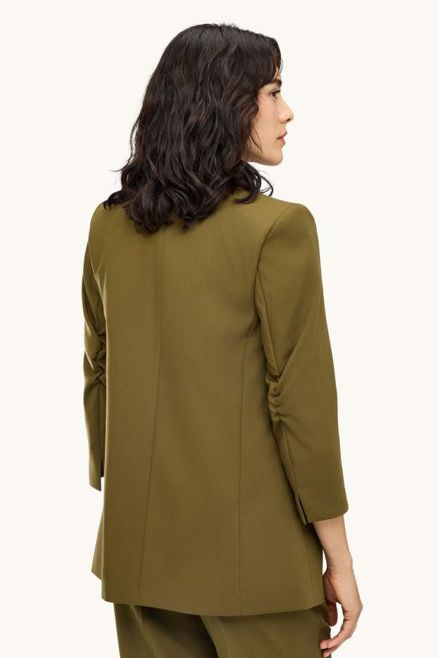 Women - Business blazer - regular fit - khaki