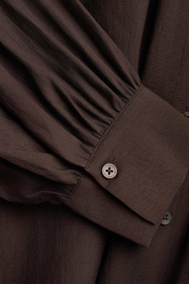 Femmes - Blouse-chemise - marron foncé
