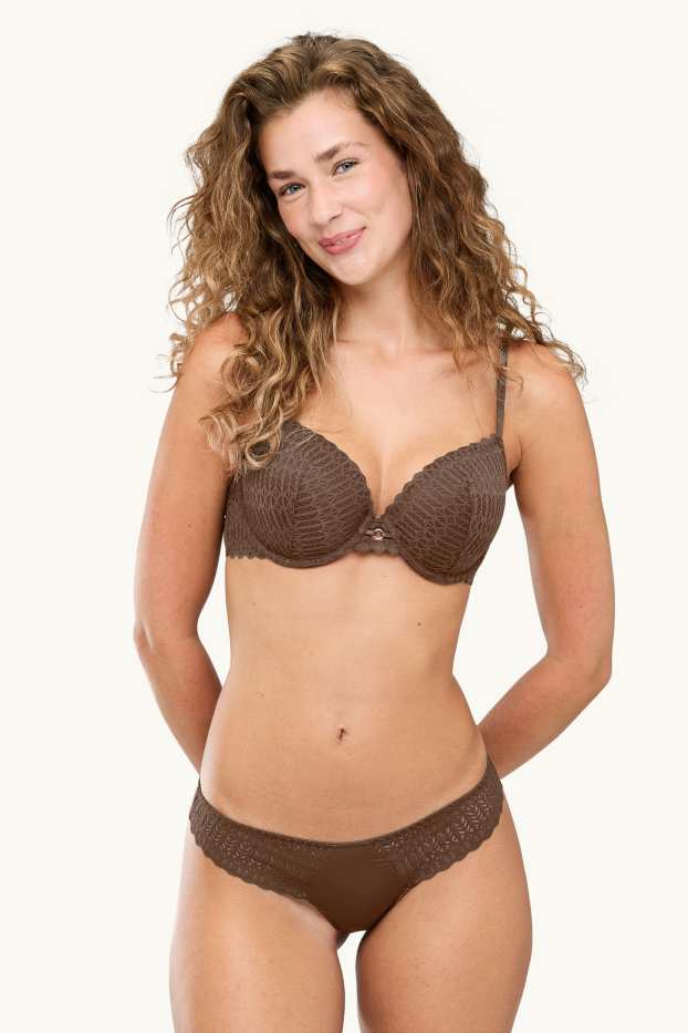 Women - Thong - brown