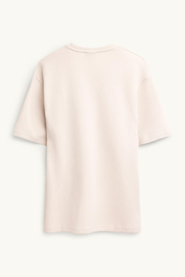 Hommes - T-shirt - blanc crème