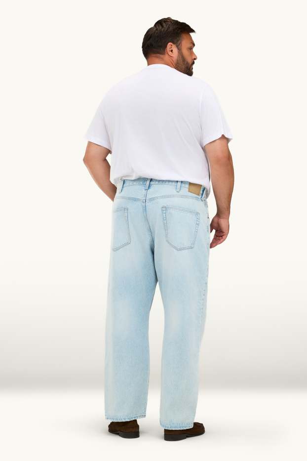 Hommes - Relaxed jean - bleu clair