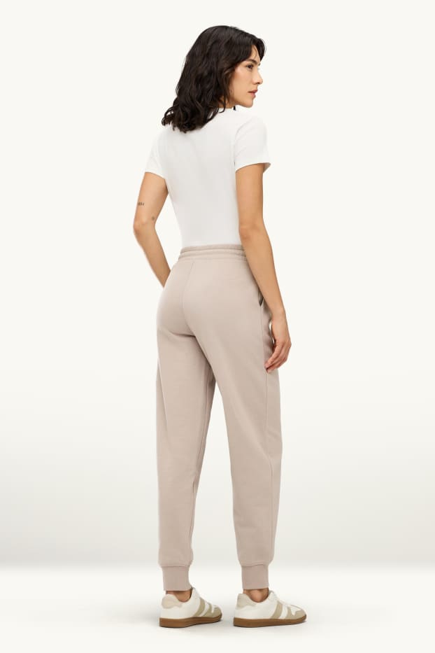 Damen - Jogginghose - beige