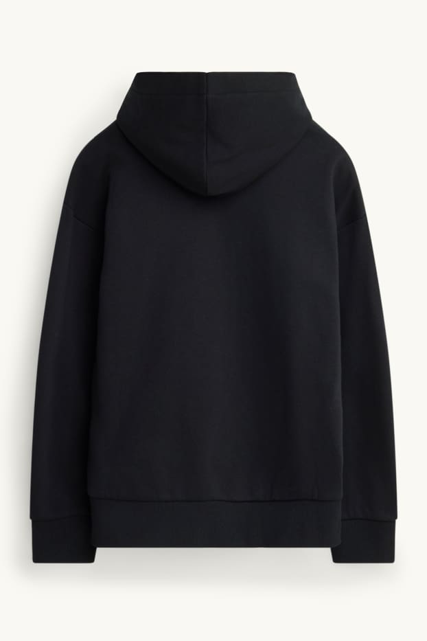 Kinder Buben - Totenkopf - Hoodie - schwarz