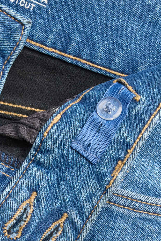 Copii - Fete - Bootcut jeans - jeans termoizolanți - denim-albastru deschis