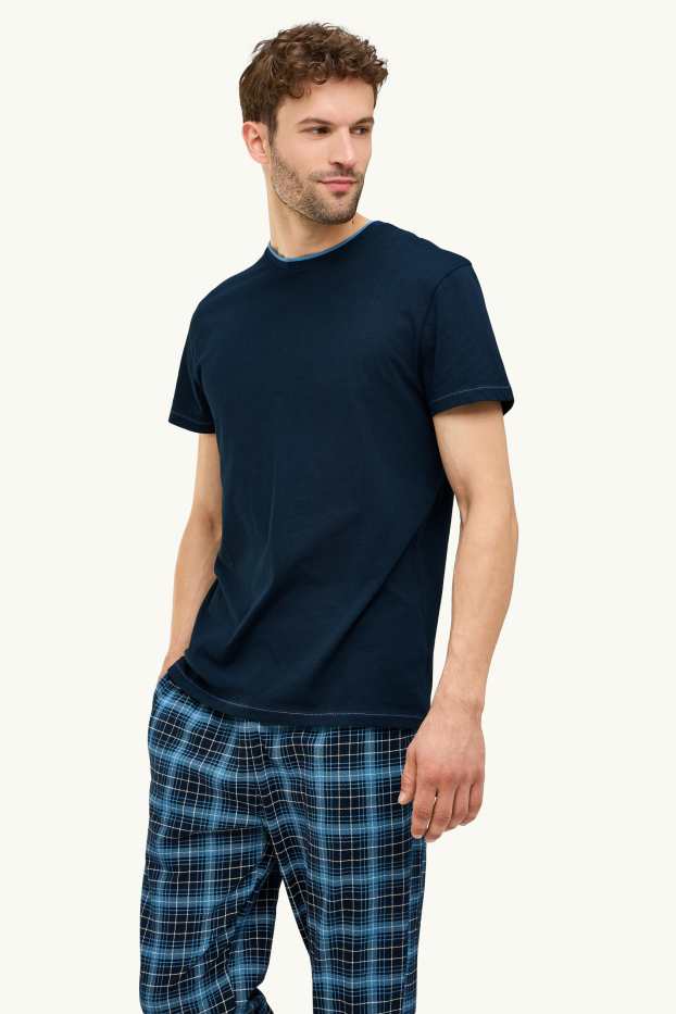 Men - Pyjamas - blue