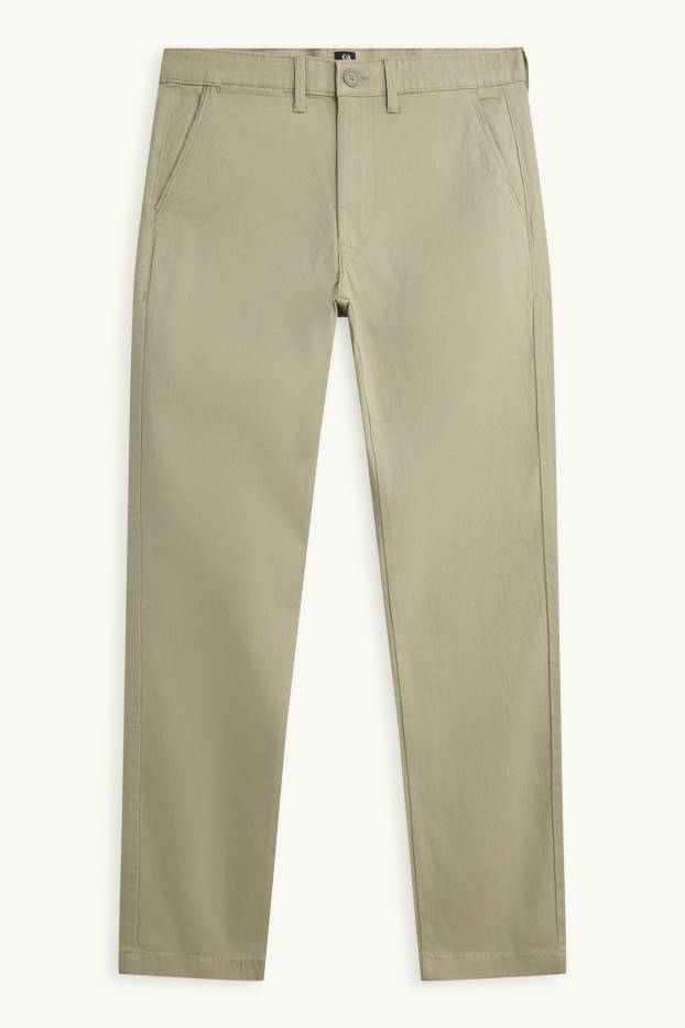 Herren - Chino - Slim Fit - Flex - hellgrün