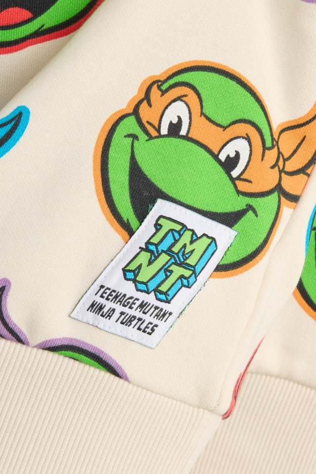 Kinderen: jongens - Teenage Mutant Ninja Turtles - sweatshirt - beige / groen