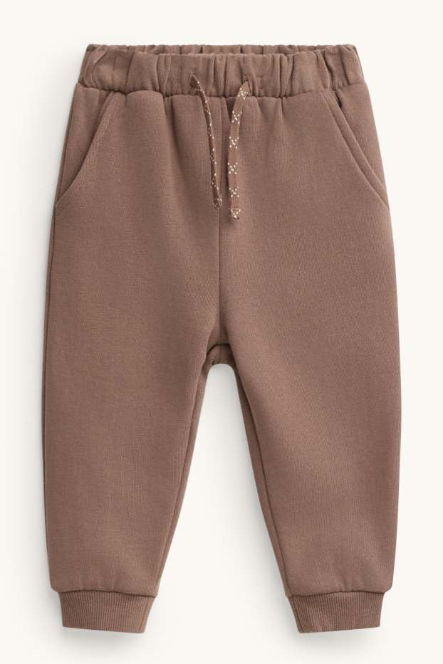 Baby Boys - Acorn - baby outfit - 2 piece - brown / cremewhite