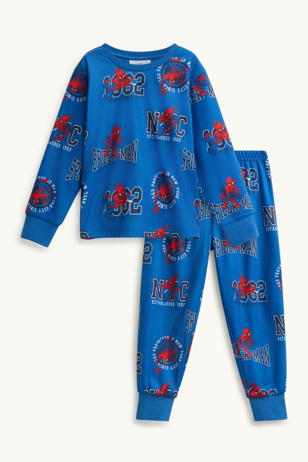 Bambini - Uomo Ragno - pigiama - 2 pezzi - blu