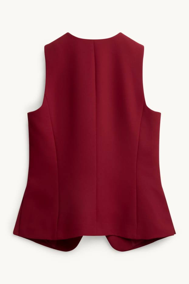 Donna - Gilet business - regular fit - bordeaux