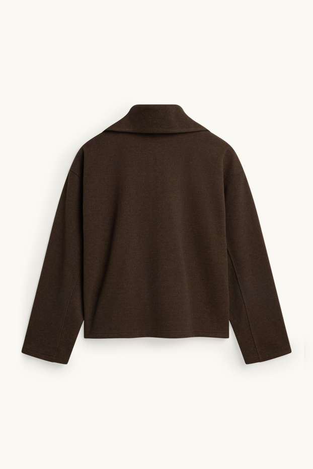 Damen - Sweatshirt - braun