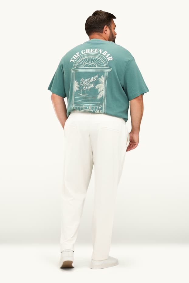 Hommes - Pantalon de jogging - crème