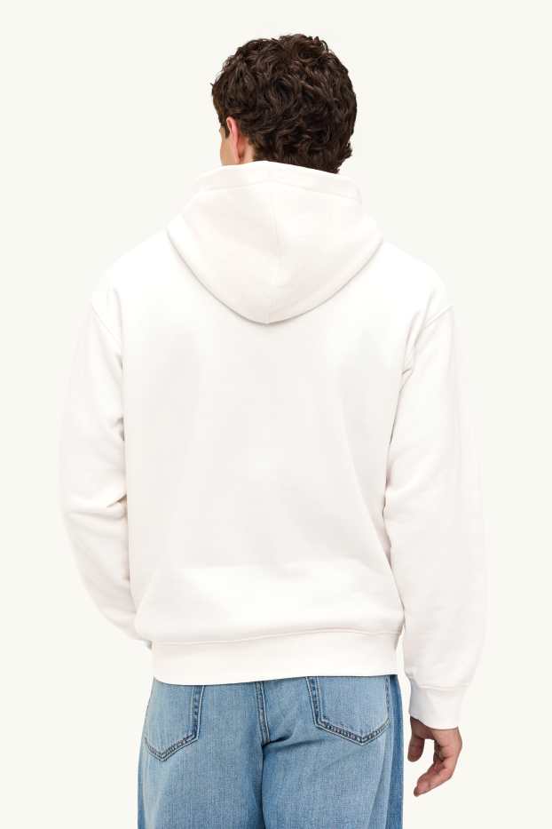 Herren - Hoodie - weiß