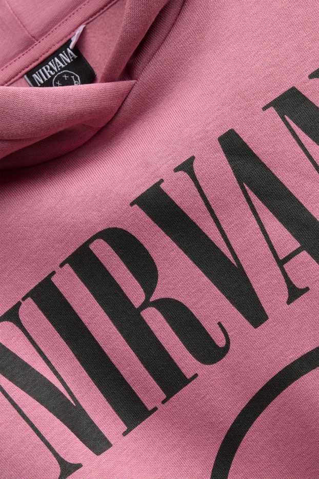 Kinder Mädchen - Nirvana - Hoodie - flieder