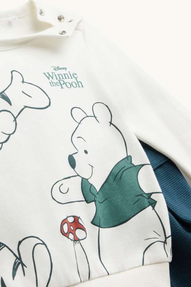 Bébés garçons - Winnie l’ourson - tenue bébé - 2 pièces - bleu pétrole