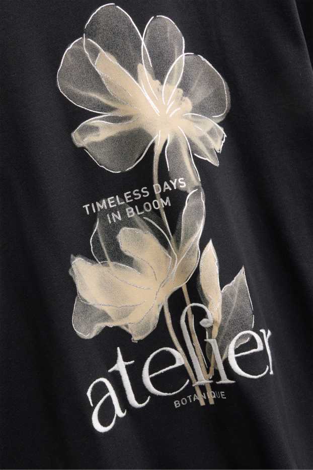 Dames - Longsleeve - regular fit - zwart