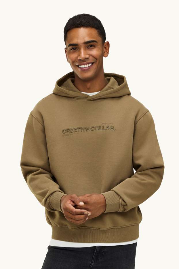 Herren - Hoodie - khaki