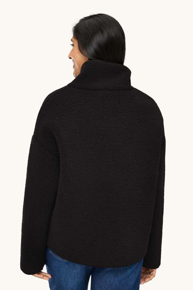 Femmes - Veste en polaire - noir