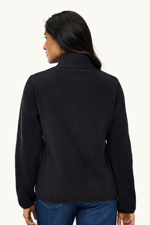 Women - Fleece jacket - black
