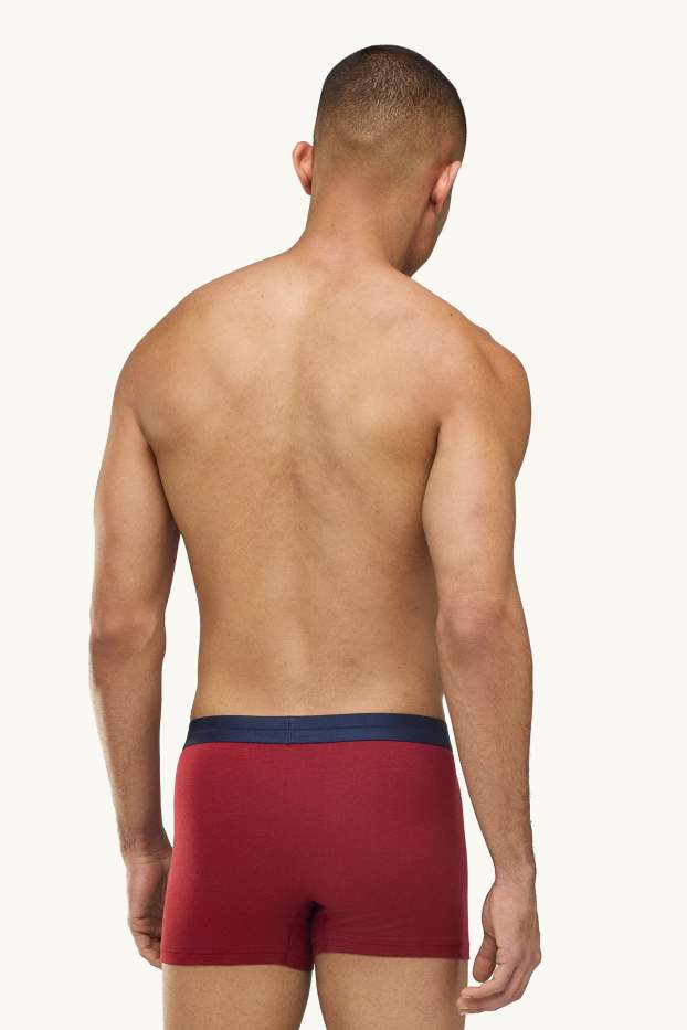 Uomo - Confezione da 5 - boxer aderenti - grigio / blu scuro