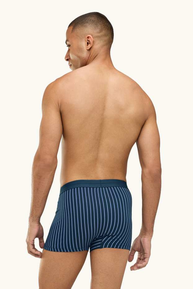 Hommes - Lot de 5 - boxers - bleu  / bleu foncé