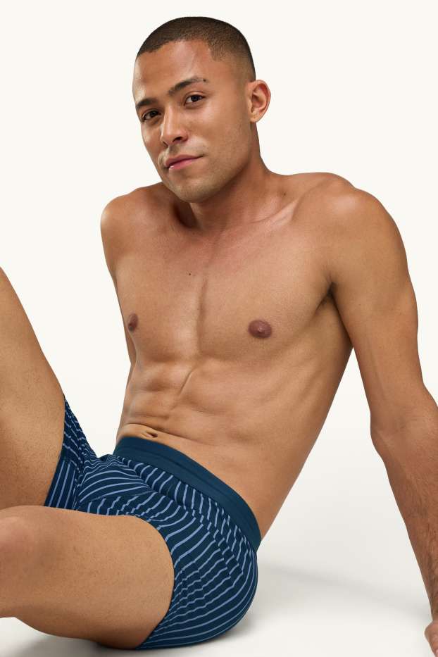 Hommes - Lot de 5 - boxers - bleu  / bleu foncé
