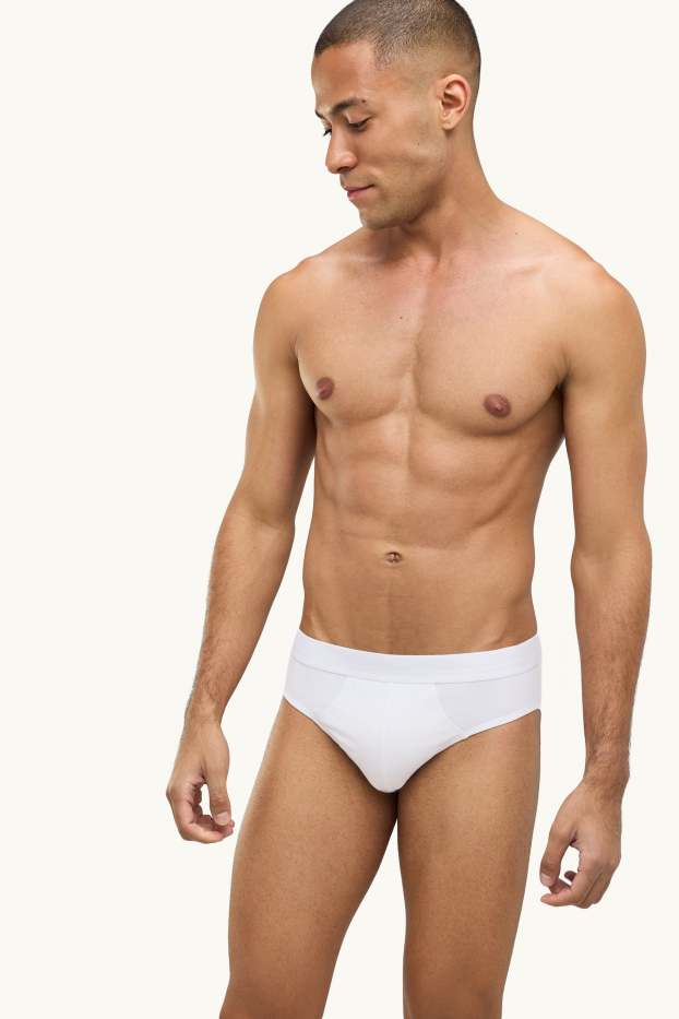 Home - Paquet de 3 - eslips - blanc/gris
