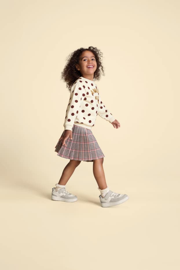 Bambine - Gonna - nero / rosa