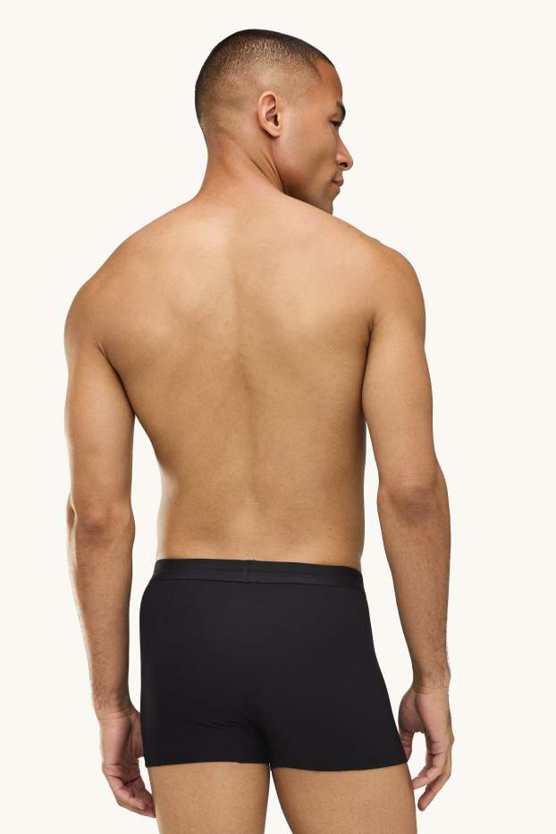 Heren - Set van 3 - boxershort - jersey - grijs / zwart