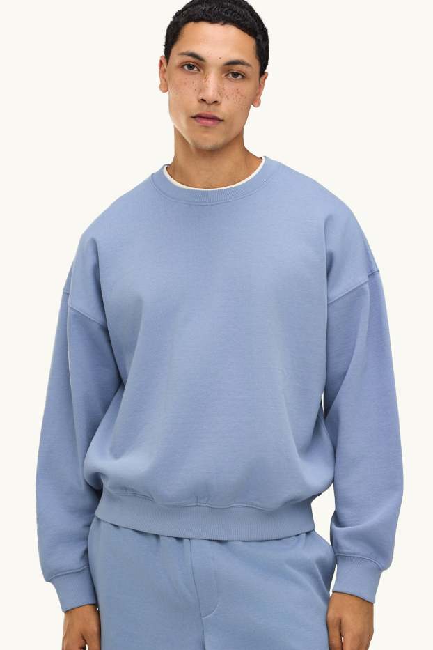 Herren - Sweatshirt - hellblau