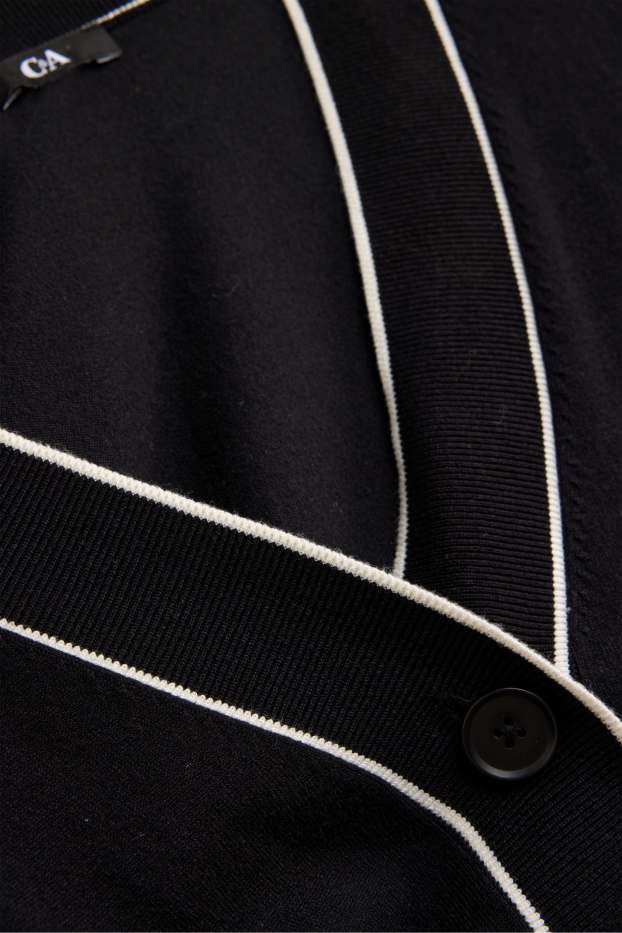 Damen - Strickjacke - schwarz