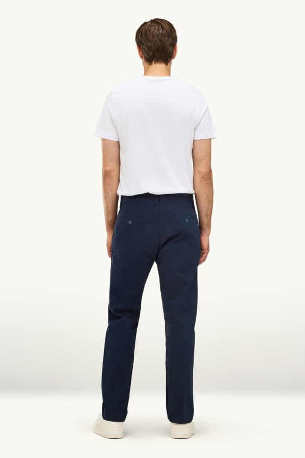 Herren - Chino - Regular Fit - dunkelblau