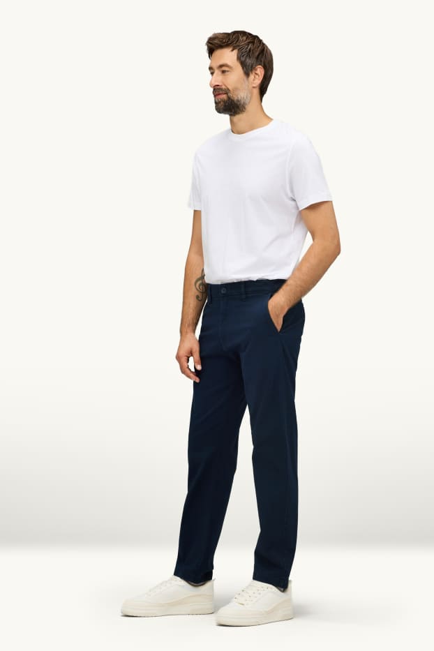 Hombre - Chinos - regular fit - azul oscuro