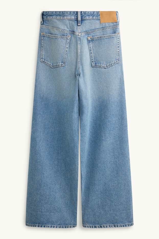 Femmes - Straight jean - mid waist - jean bleu clair
