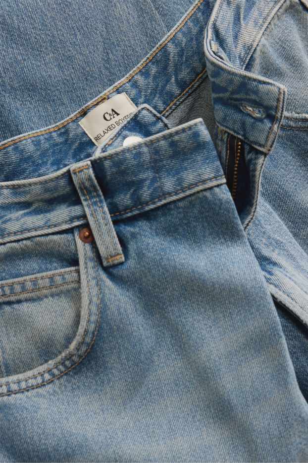 Femmes - Straight jean - mid waist - jean bleu clair