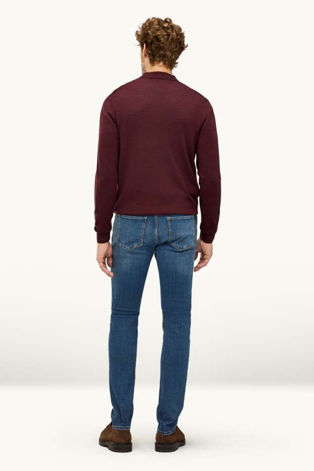 Hommes - Slim jean - LYCRA® - jean bleu