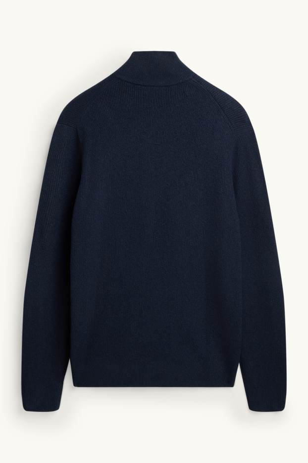 Herren - Pullover - dunkelblau