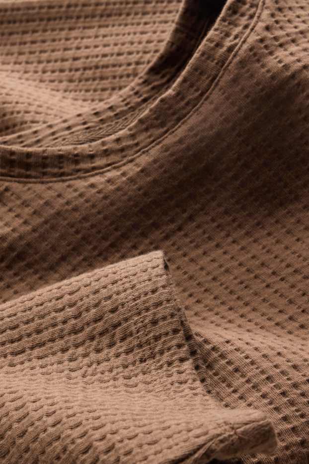 Men - T-shirt - brown
