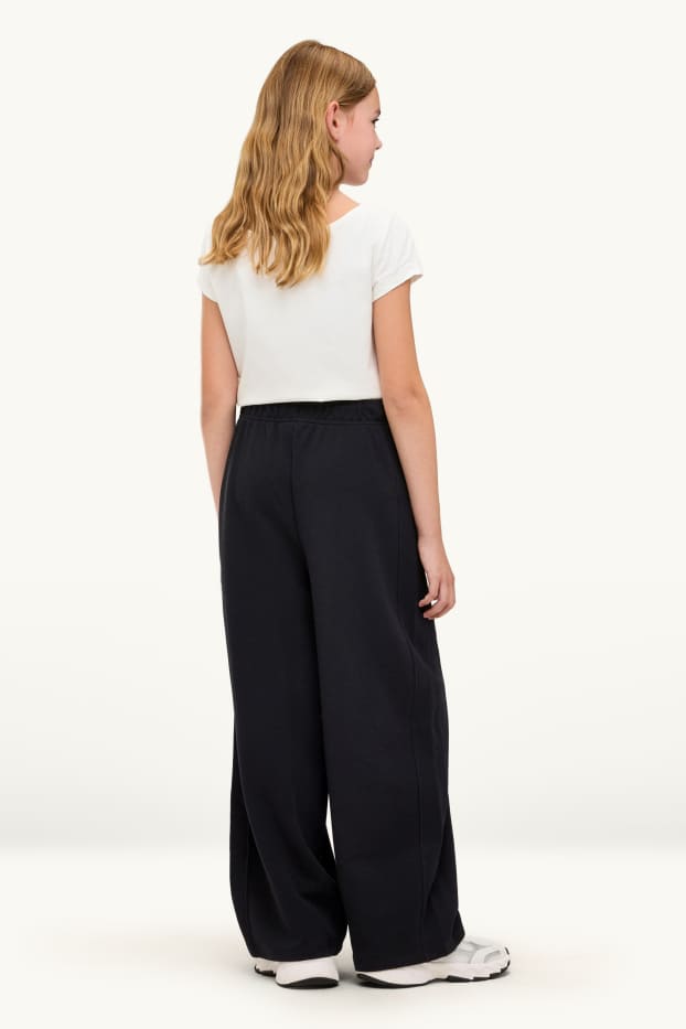 Enfants filles - Pantalon de jogging - noir