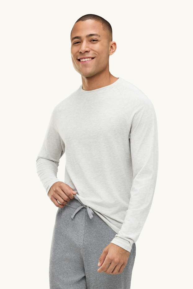 Hommes - Pyjama - gris