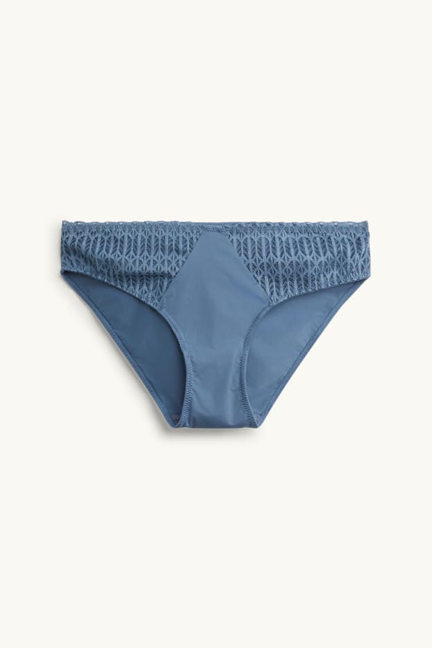 Femmes - Culotte - bleu