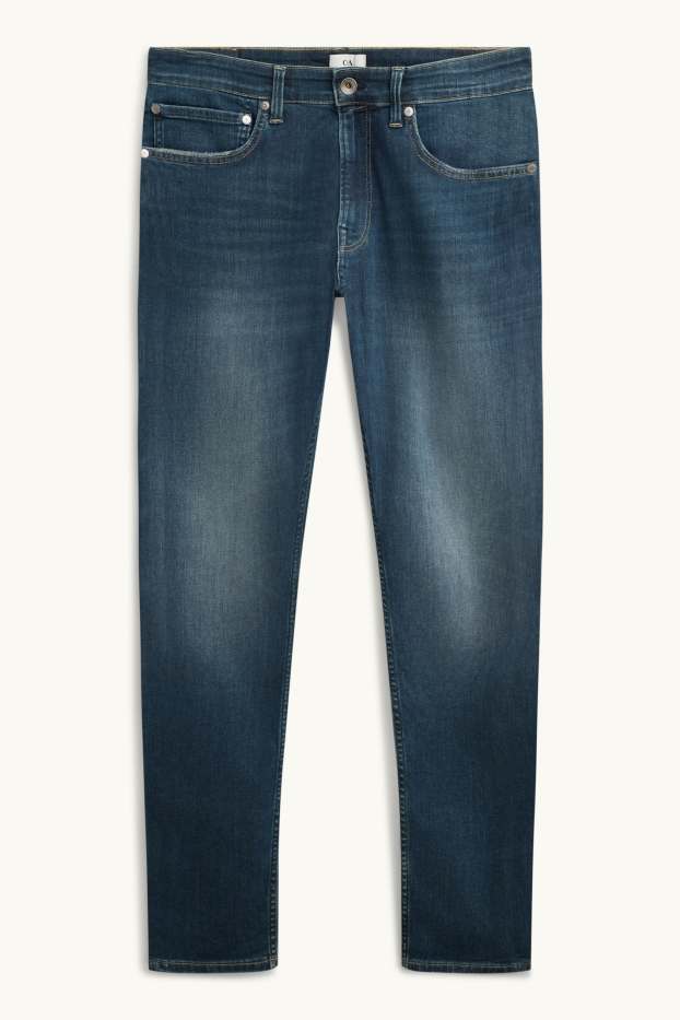 Herren - Slim Jeans - jeansblau