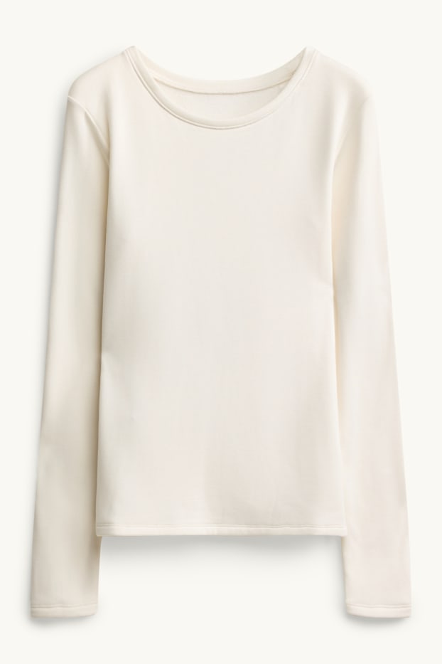 Donna - Sottogiacca termica - THERMOLITE® - bianco crema