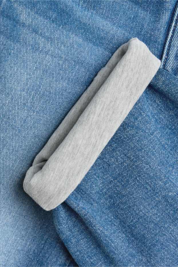 Copii - Băieți - Balloon jeans - jeans termoizolanți - denim-albastru