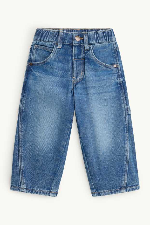 Copii - Băieți - Balloon jeans - jeans termoizolanți - denim-albastru