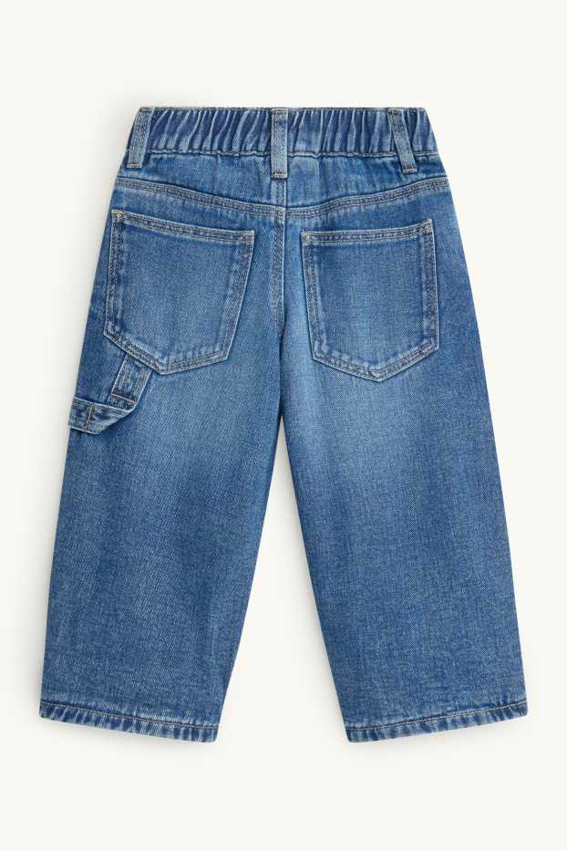 Copii - Băieți - Balloon jeans - jeans termoizolanți - denim-albastru