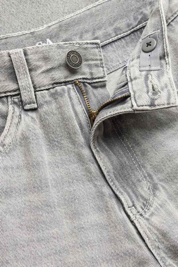 Enfants garçons - Baggy jean - jean chaud - jean gris