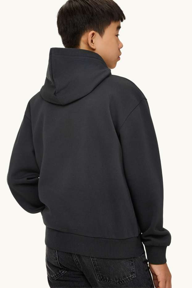 Kinderen: jongens - Toast - hoodie - zwart