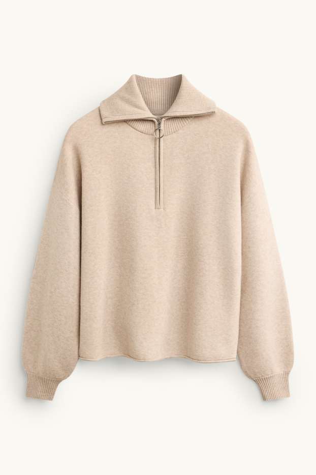 Women - Jumper - beige